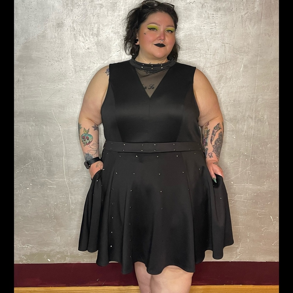 COPY - Black skater dress from torrid size 6